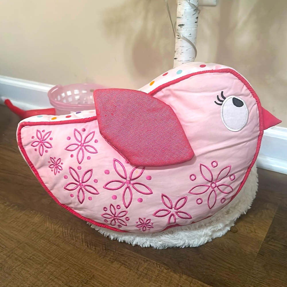 Authentic JK kids J. Khaki designs kids Bird Pillow